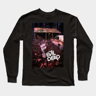 THE EVIL DEAD (1981) - Painted Poster (with title treatment) Long Sleeve T-Shirt